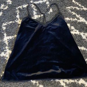 Abercrombie and Fitch Velvet Tank Top